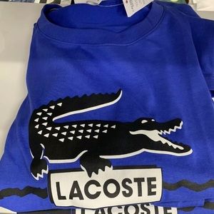 Lacoste Graphic Shirt Ultra Dry NEW WITH TAGS